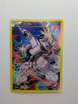 Pokemon TCG Palkia XY75 Black Star Promo XY English LP Card - Image 1