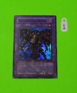 DL1-001 - Thousand-Eyes Restrict - Super Rare - Duelist Leage Promo Yugioh TCG - Image 1