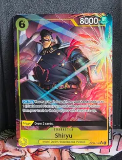 One Piece Card Game - Shiryu - OP16-108 - Alt Art - English - Image 1