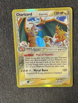 Charizard Delta Species 4/100 Crystal Guardians Holo Rare 120HP Pokemon Card - Image 1