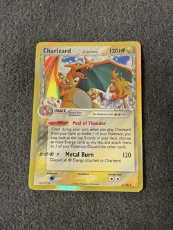 Charizard Delta Species 4/100 Crystal Guardians Holo Rare 120HP Pokemon Card - Image 2