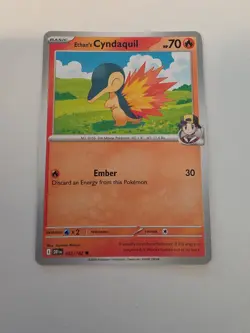 Pokemon Card Cyndaquil 032 - Image 1