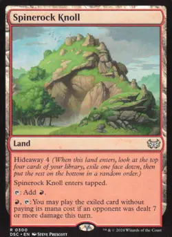 Spinerock Knoll - Commander: Duskmourn: House of Horror DSC - 300 - MTG Magic - Image 1