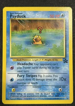 Pokemon Card - Psyduck WOTC Black Star Promo 20 - Image 1