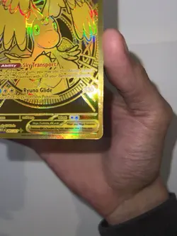 Mega Dragonite 295 Gold Pokemon Card PSA 10 CONTENDER - Image 3