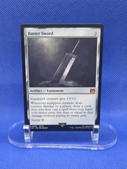 Magic the Gathering Final Fantasy Buster Sword 0255 Regular Mythic NM - Image 1