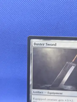 Magic the Gathering Final Fantasy Buster Sword 0255 Regular Mythic NM - Image 3