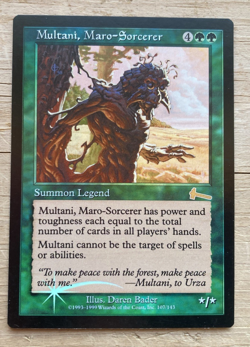 Multani, Maro-Sorcerer - Foil - Urza's Legacy - Magic MTG - near mint - NM - Image 1