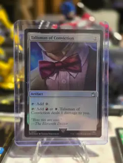 Talisman of Conviction Universes Beyond: Doctor Who Foil - Image 1