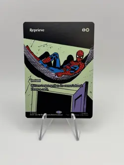 NM Borderless Reprieve, MTG, Marvel's Spider-Man, Magic the Gathering, 5 - Image 1