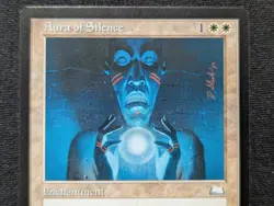 Aura of Silence - Weatherlight - NM - MTG - Magic the Gathering - White -Enchant - Image 3