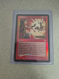 Vintage Magic the Gathering Radiate Foil Torment Rare - Image 1