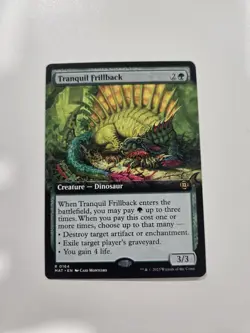 Tranquil Frillback - Extended Art - MAT - NM - MTG - Image 1