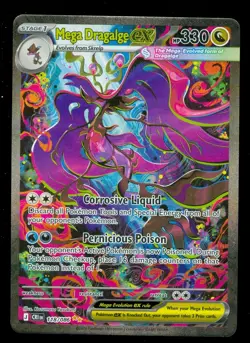 Pokemon MEGA DRAGALGE EX 118/086 - Chaos Rising - SPECIAL ILLUSTRATION RARE - Image 1
