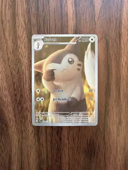 Pokemon TCG Furret 168/159 Journey Together Illustration Rare - Image 1
