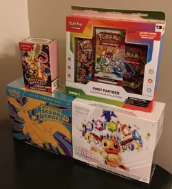 Pokemon Tcg Lot 4 Sealed - Image 1