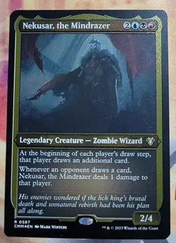 Nekusar, the Mindrazer (Foil Etched) MTG Commander Masters (CMM) (NM) - Image 1