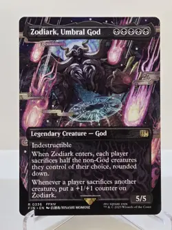 MTG Zodiark, Umbral God (Borderless) Non-foil FINAL FANTASY Magic The Gathering - Image 1