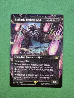 MTG Zodiark, Umbral God (Borderless) Non-foil FINAL FANTASY Magic The Gathering - Image 3