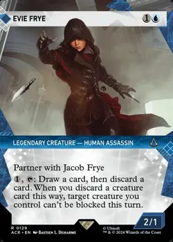 1x - Evie Frye - Showcase #129 - Assassin's Creed - NM MTG - Image 1