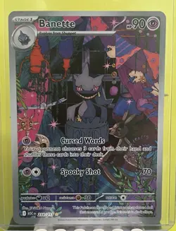 Pokemon Banette 234/217 Ascended Heroes Illustration Rare Psychic Holo NM - Image 1