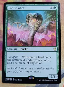 Lotus Cobra MTG Zendikar Rising (ZNR) (NM) - Image 1