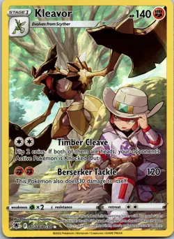 Kleavor TG08/TG30 - Astral Radiance Trainer Gallery Ultra Rare Pokemon TCG NM - Image 1