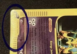 Pokemon Alakazam 2/144 Skyridge Reverse Holo 2003 Altered see description - Image 5
