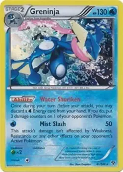 Greninja (#41/146) - Holofoil XY - Base Set LP Pokemon - Image 1