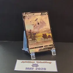 Pokemon TCG Pokemon Arceus V swsh204 Arceus Promo Holo - Image 3