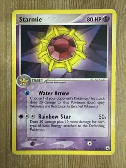 Pokemon TCG Starmie EX Hidden Legends 49/101 Regular Uncommon HP - Image 1
