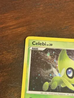 Pokemon Celebi 7/123 Holo Rare Mysterious Treasures Pokemon - Image 2
