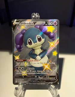 Pokemon TCG 'Shining Fates': Indeedee V #SV114 - Image 1