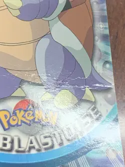 1999 Topps Pokemon TV #09 Blastoise Black Logo (C) FREE COMBINED SHIPPING - Image 2