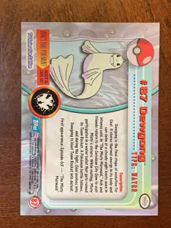 2000 Topps Pokemon TV Series 2 #87 Dewgong FREE COMBINED SHIPPING - Image 2
