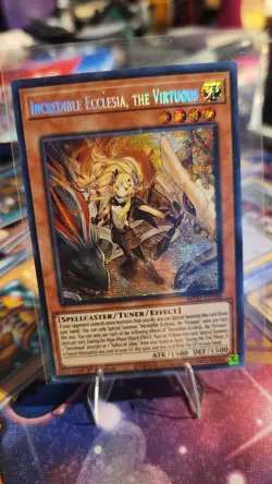 Yugioh - Incredible Ecclesia, The Virtuous MP22-EN188 1st Edition Secret Rare NM - Image 1