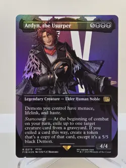 MTG Ardyn, the Usurper (0379) (Borderless) (Foil) Final Fantasy - Image 1