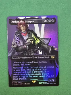 MTG Ardyn, the Usurper (0379) (Borderless) (Foil) Final Fantasy - Image 3
