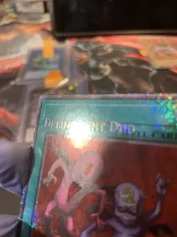 Yugioh! Delinquent Duo Name Shift Error Misprint RA04-EN Platinum Secret Rare - Image 2