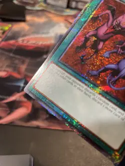 Yugioh! Delinquent Duo Name Shift Error Misprint RA04-EN Platinum Secret Rare - Image 5
