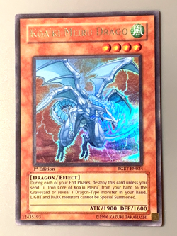yugioh Koa'ki Meiru Drago RGBT-EN024 North America 1st Ed Ultra Rare near mint - Image 2