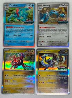 Pokemon Temporal Forces - Build & Battle Black Star Promo Cards - Full Set - Image 1