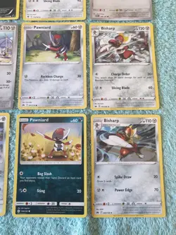 PAWNIARD & BISHARP BUNDLE OF POKEMON CARDS - Image 5