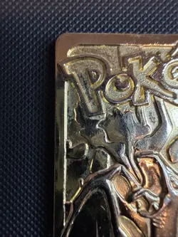 Pokemon 1999 23k Gold Plated Charizard Limited Edition BK Mini Card (stock# 002) - Image 2