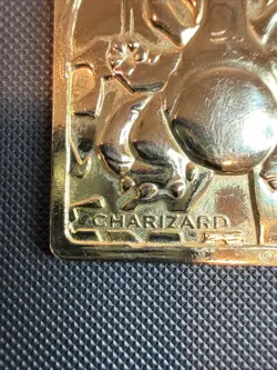 Pokemon 1999 23k Gold Plated Charizard Limited Edition BK Mini Card (stock# 002) - Image 3