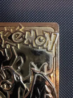 Pokemon 1999 23k Gold Plated Charizard Limited Edition BK Mini Card (stock# 002) - Image 4