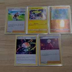 Nintendo Pokemon TCG 14-Card Lot Sword & Shield/Brilliant Stars incl Mimikyu V - Image 3