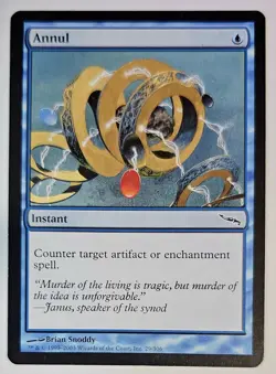 4x MTG Annul Mirrodin 29/306 Regular Common Play Set ID 279 - Image 1