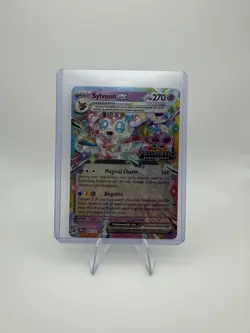 Pokemon Prismatic Evolutions Surprise Box Sylveon ex 41/131 STAMPED Promo- MINT - Image 1