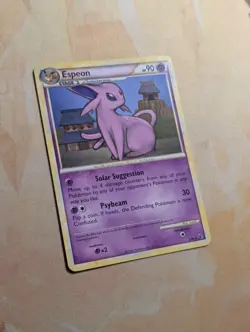 Espeon - 2/90 (HGSS Undaunted) Rare Deck Exclusives NEAR MINT Pokemon Card TCG - Image 4